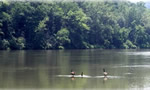 The New River for fishing, tubing, and canoeing