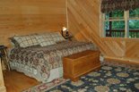 Master Bedroom with King Bed, Satellite TV, and mountain views